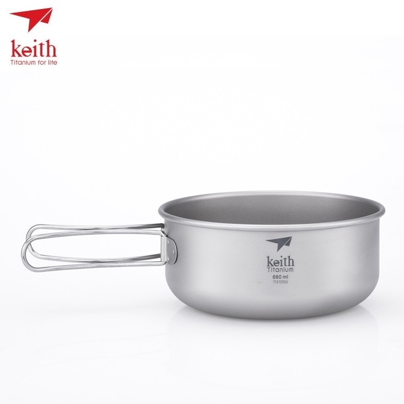 KEITH Titanium Ti6053 3-Piece  - đánh giá và giá Camping Cooking Hot Plate