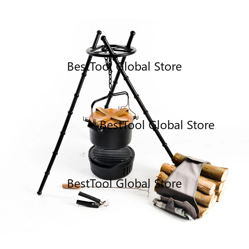 Multi Functional Camping Cookw - đánh giá và giá Camping Cooking Bundle