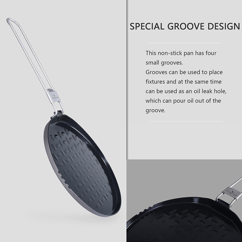 VÔ BIÊN Chuyến Hải Hành Titan  - đánh giá và giá Camping Cooking Set Non Stick