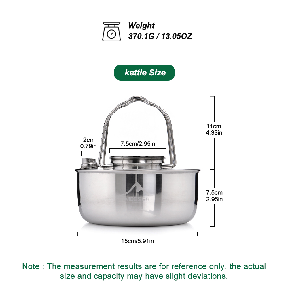 Widesea Camping Outdoor 1.7L S - đánh giá và giá Camping Cooking Unit