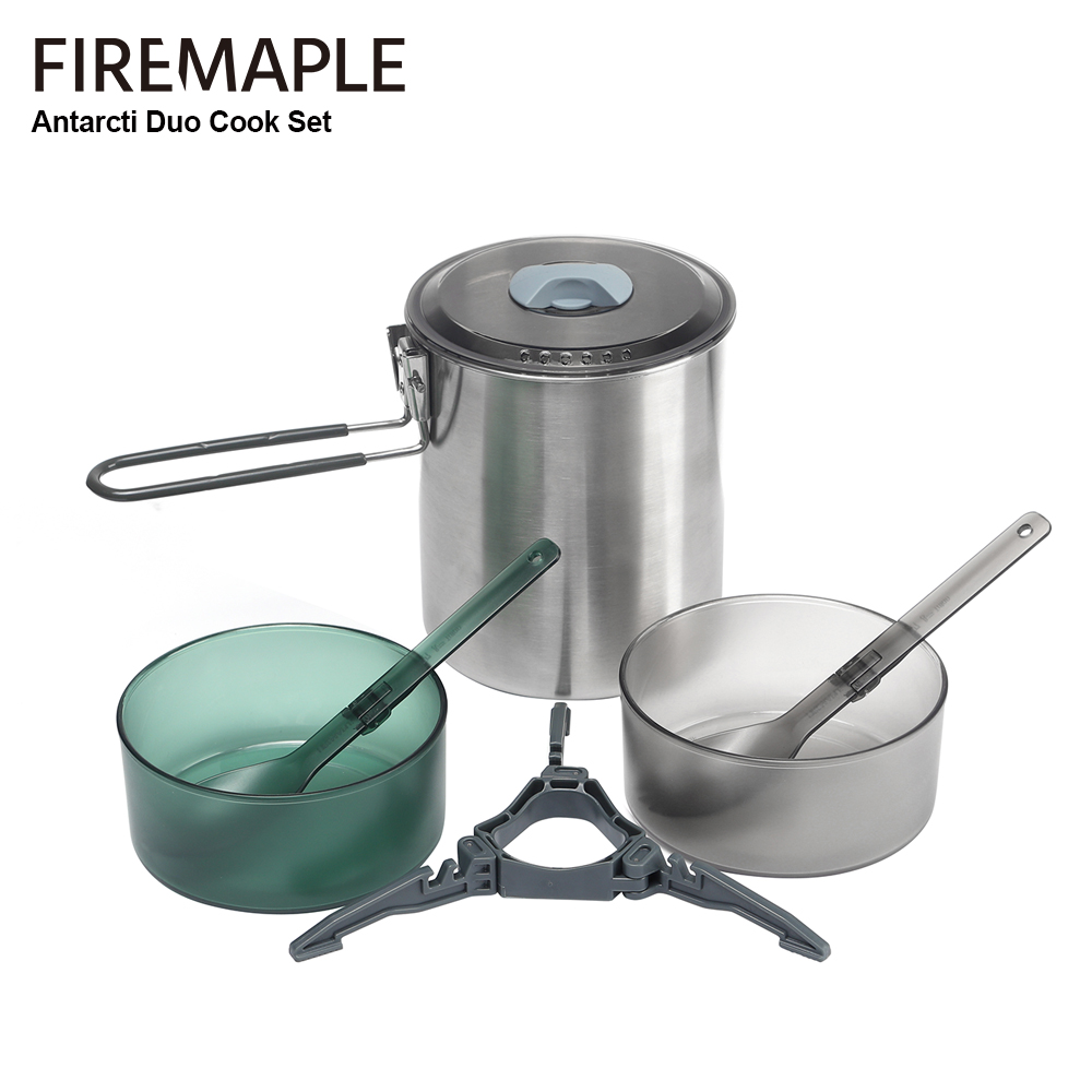 Fire-Maple Antarcti Duo Campin - đánh giá và giá Quechua Camping Cooking Set