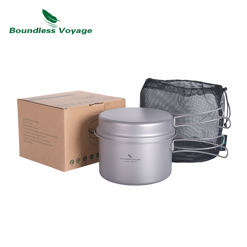 VÔ BIÊN Chuyến Hải Hành Titan  - đánh giá và giá Camping Cooking Ware Set