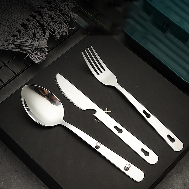 3pcs/set Portable Stainless St - đánh giá và giá Quechua Camping Cooking Set