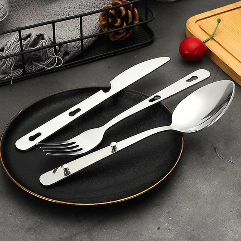 3pcs/set Portable Stainless St - đánh giá và giá Quechua Camping Cooking Set