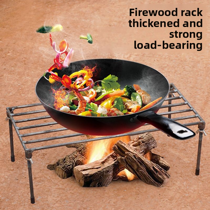 Steel Tripod Pot Stand Outdoor - đánh giá và giá Camping Cooking Pot Tripod