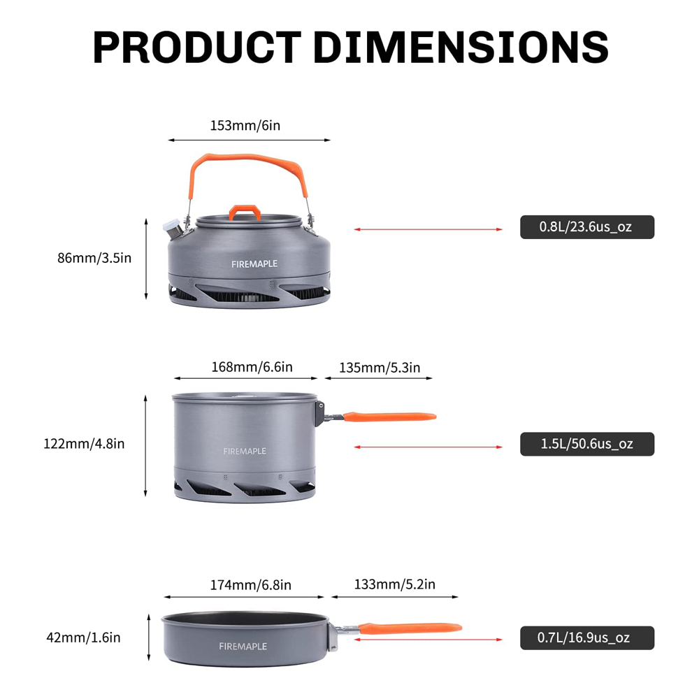 Fire Maple Cắm Trại Đồ Nấu Nướ - đánh giá và giá Camping Cooking Unit