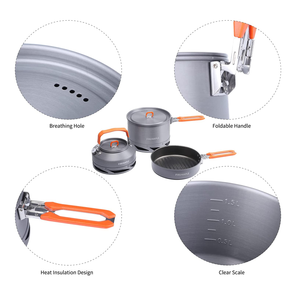 Fire Maple Cắm Trại Đồ Nấu Nướ - đánh giá và giá Camping Cooking Unit