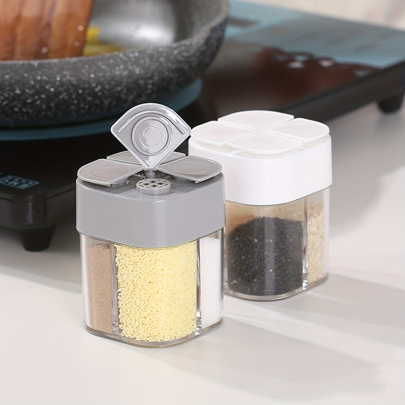 4in1 Camping Seasoning Shaker  - đánh giá và giá Camping Cooking Set Non Stick