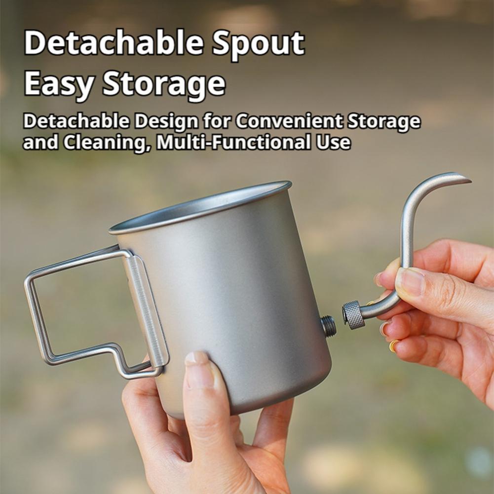 420ml Pure Titanium Camping Co - đánh giá và giá Camping Cooking Set Lightweight