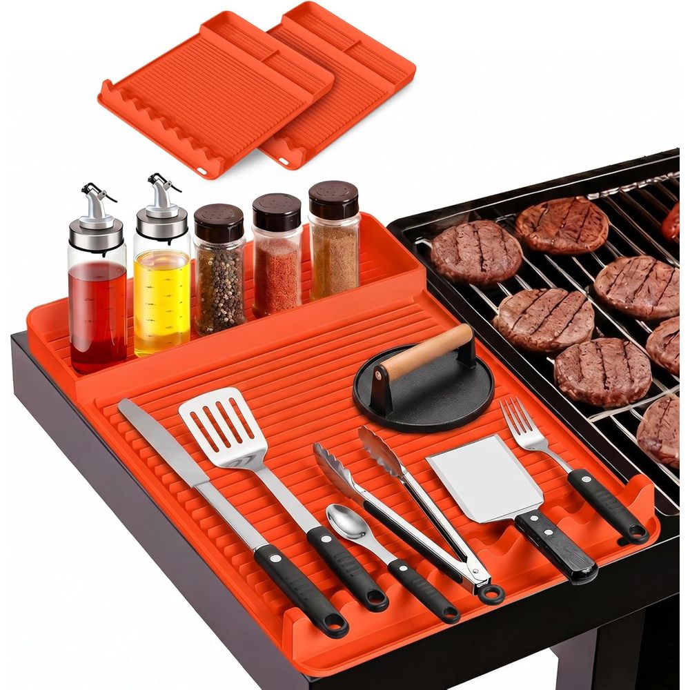 Heat Resistant Silicone Grill  - đánh giá và giá Camping Cooking Area