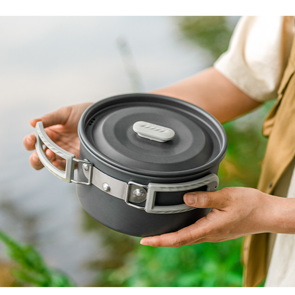 Naturehike Outdoor Pot Set,Cam - đánh giá và giá Camping Cooking Set