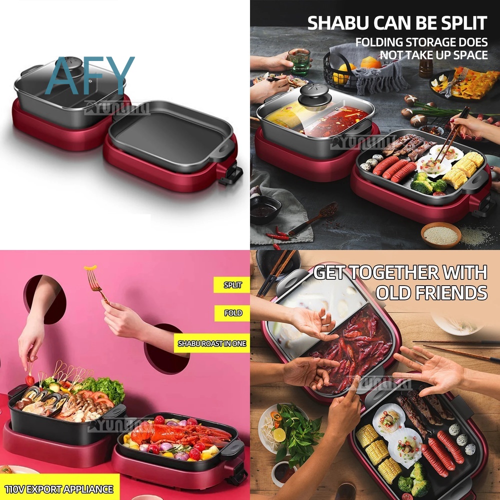 Portable Electric Hot Pot Gril - đánh giá và giá Camping Cooking Hot Plate