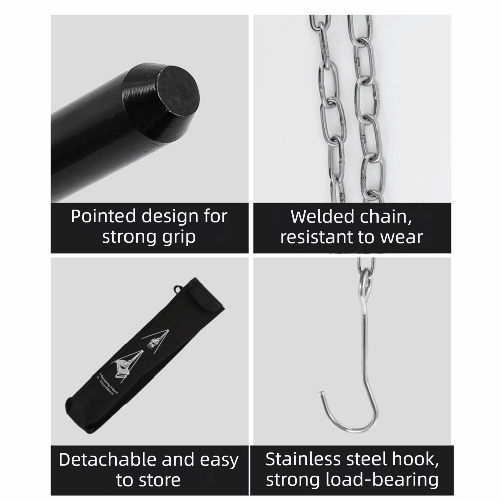 Portable Camping Tripod Adjust - đánh giá và giá Camping Cooking Pot Tripod