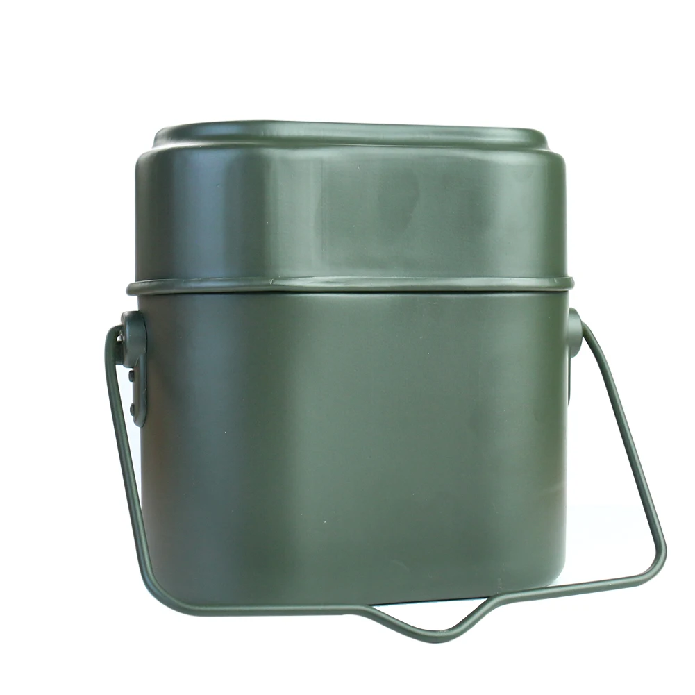Portable Alloy Pot and Bowl Lu - đánh giá và giá Camping Cooking Set Lightweight