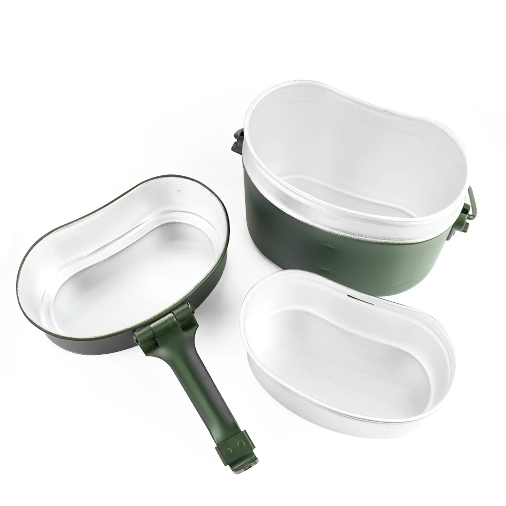 Portable Alloy Pot and Bowl Lu - đánh giá và giá Camping Cooking Set Lightweight